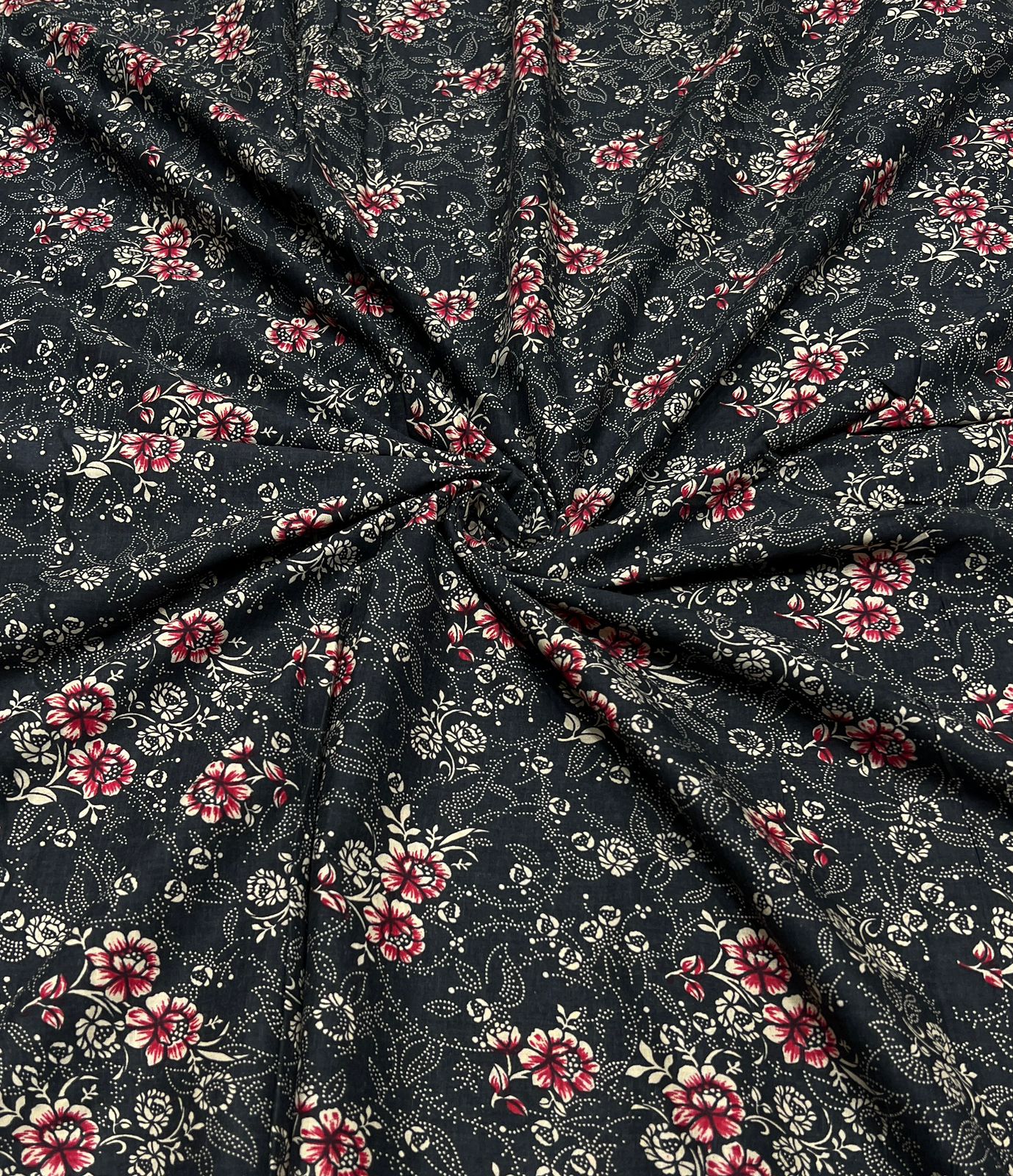Cotton Camric Black