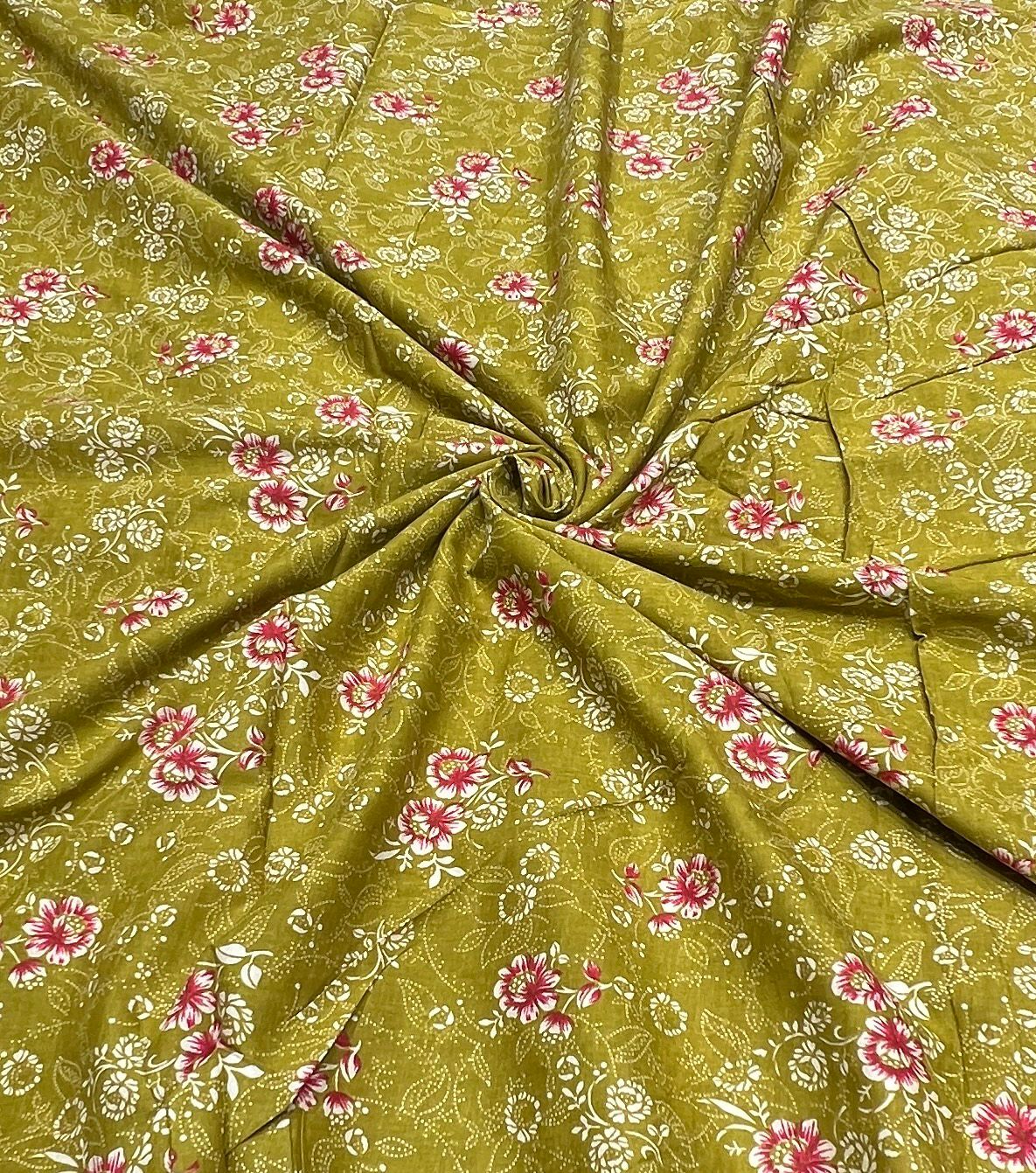 Cotton Camric Mehndi