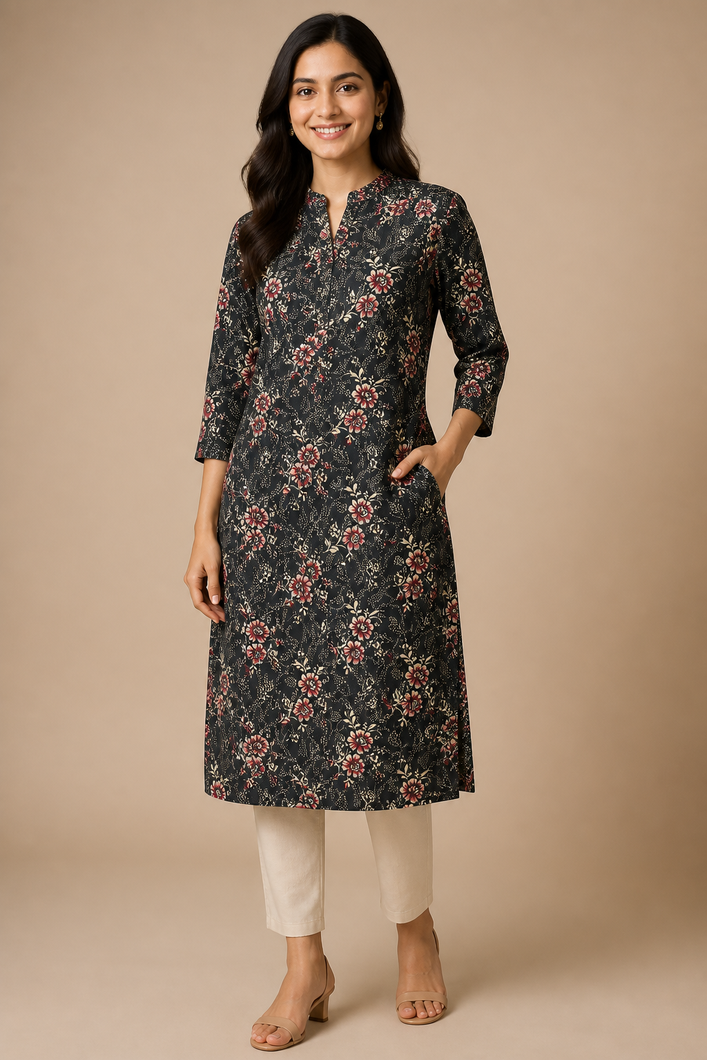 Cotton Camric Black