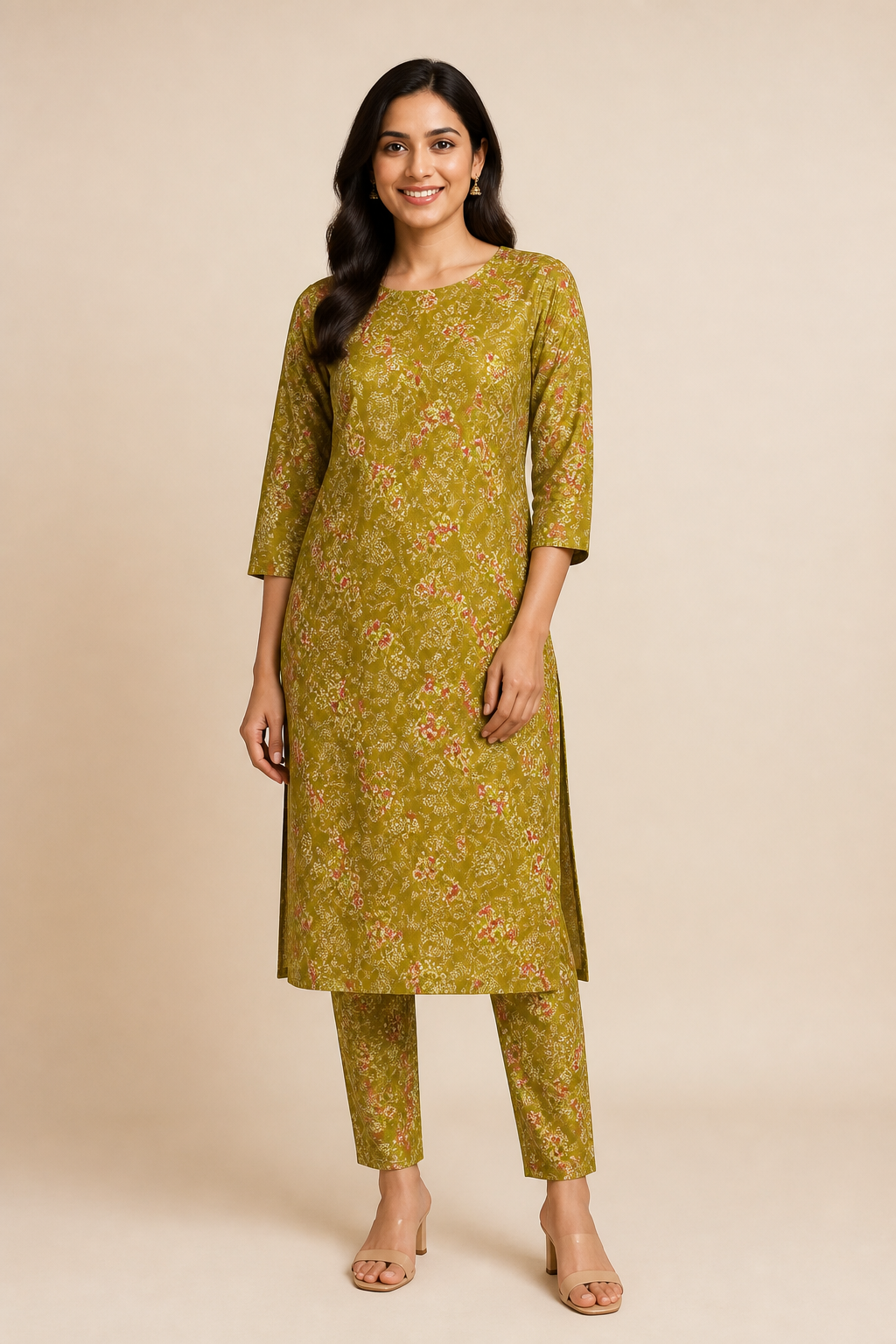 Cotton Camric Mehndi