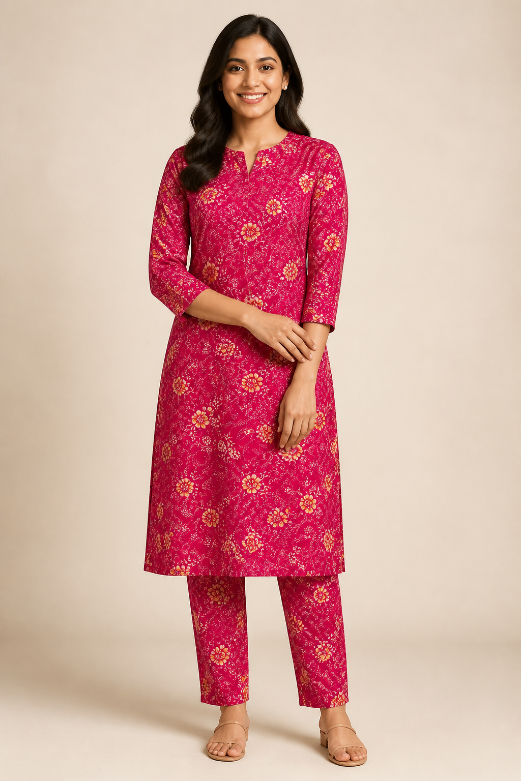 Cotton Camric Pink