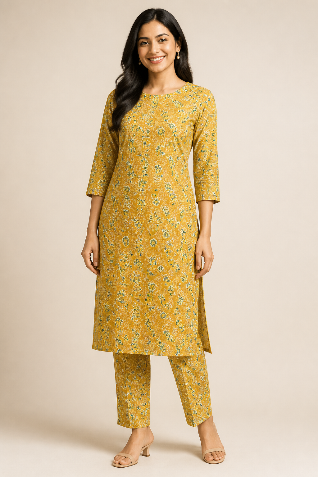 Cotton Camric Yellow
