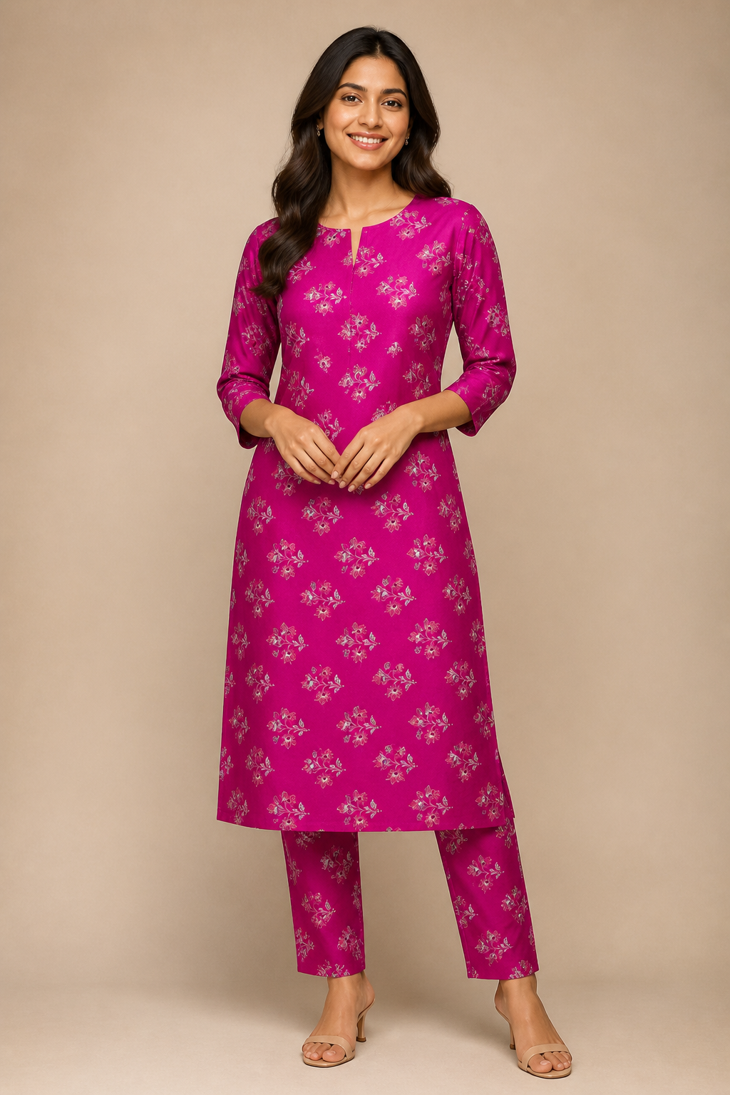 Modale Satin Pink