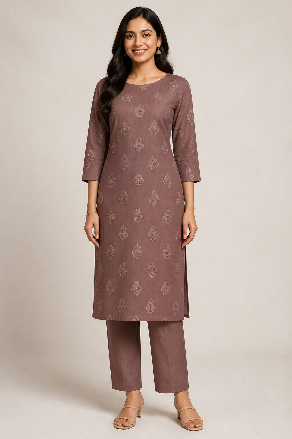 Mul-Chanderi-Brown