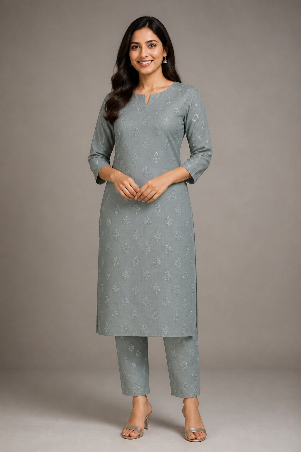 Mul-Chanderi-Grey
