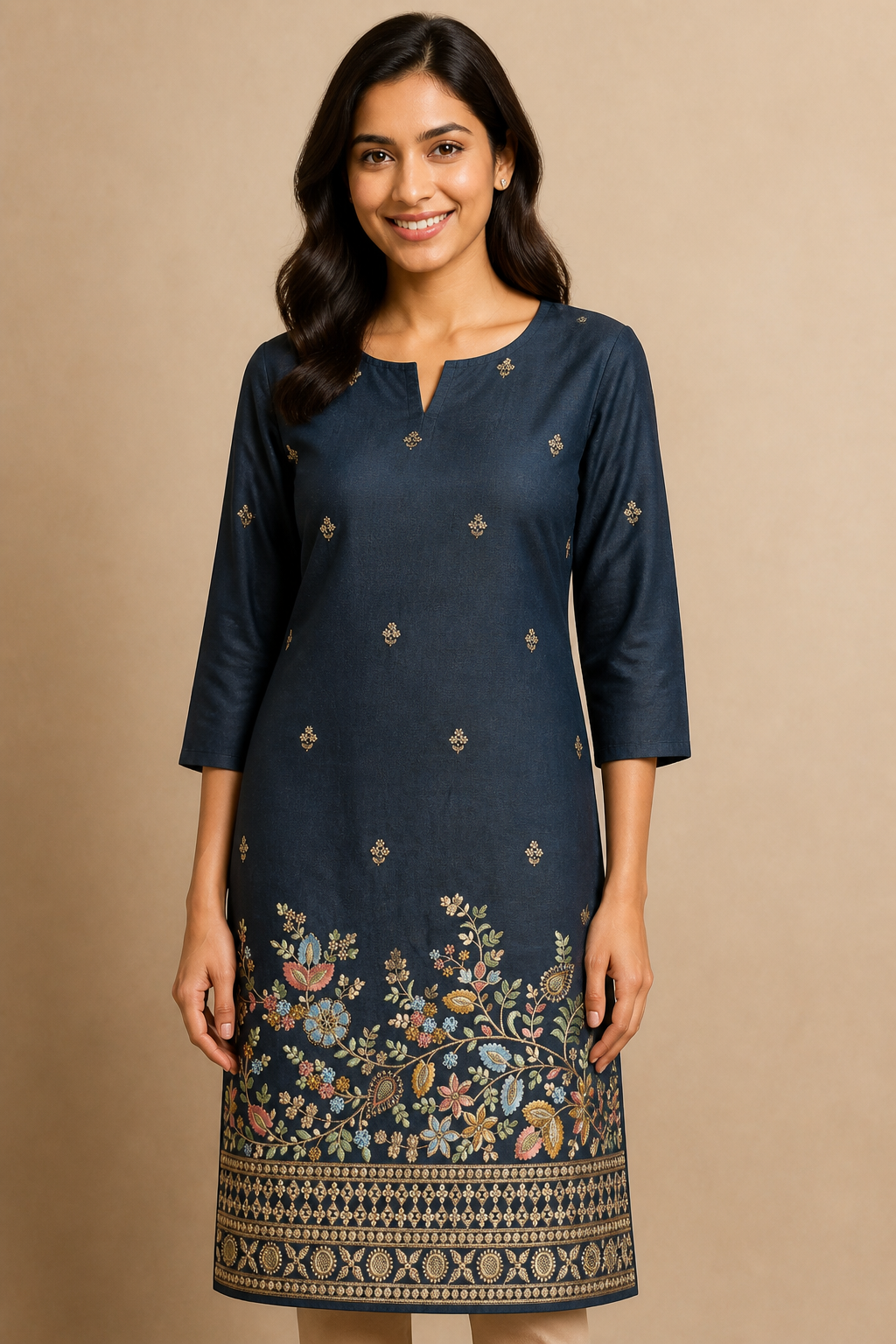 Navy-Denim-Embroidery