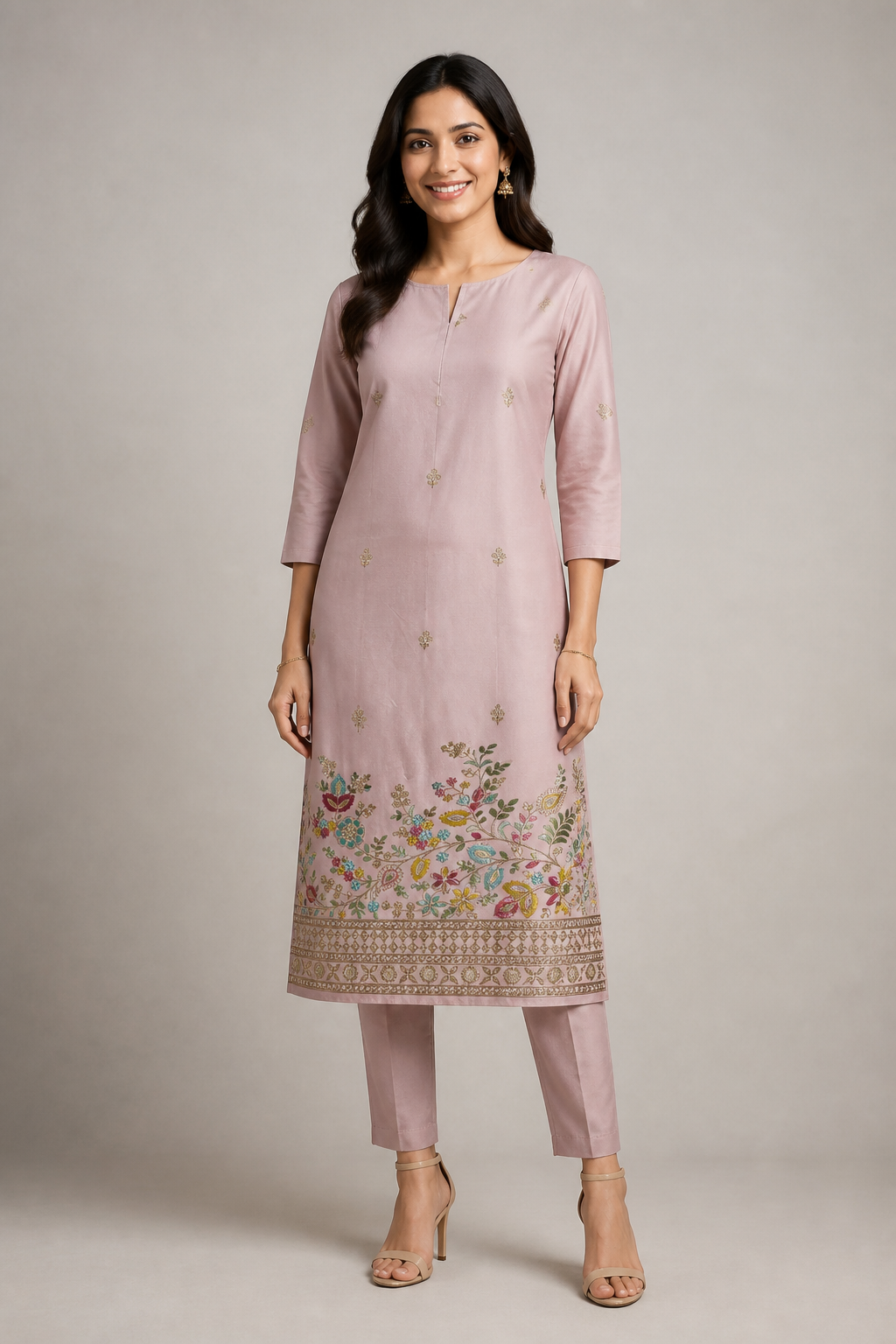 Pink-Denim-Embroidery