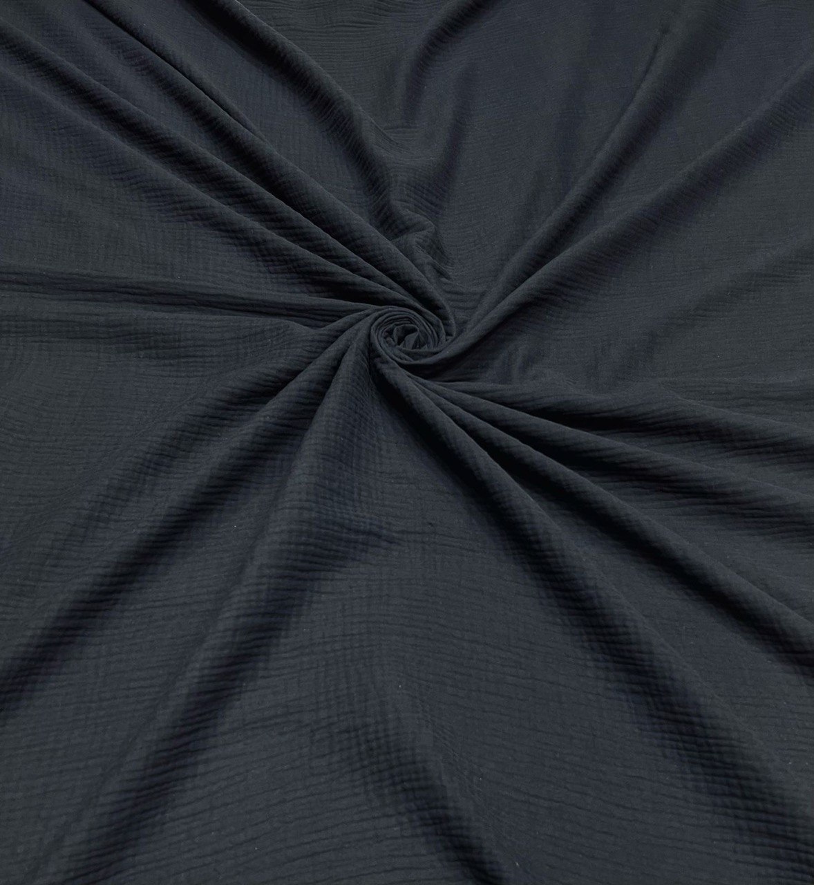 Black Plain CrushCotton